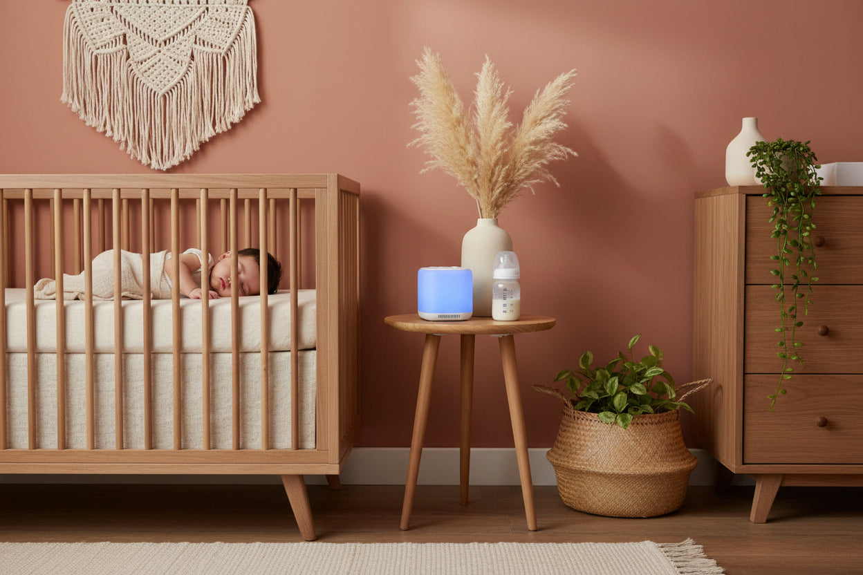 Baby White Noise Light for Peaceful Sleep