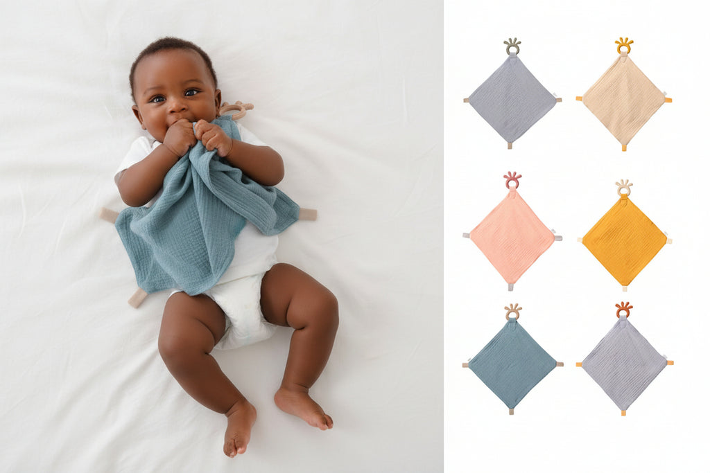 Cotton Baby Sleep & Teething Toy Set