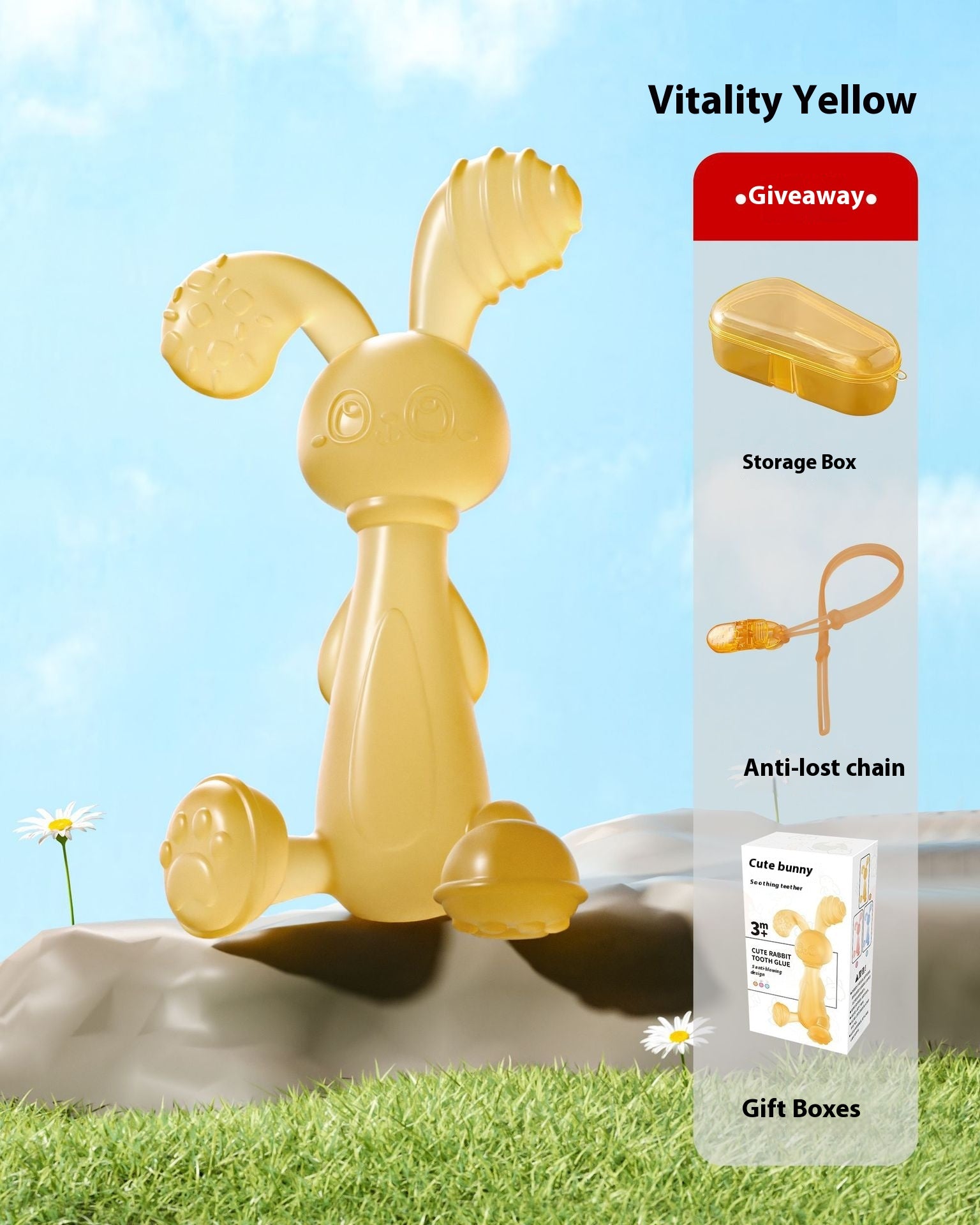 Soft Silicone Teether for Baby’s Sore Gums