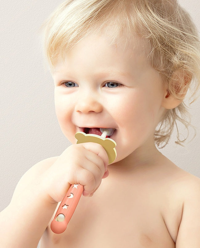 Children's Toothbrush With 360-degree Antibacterial Nano-soft Bristles