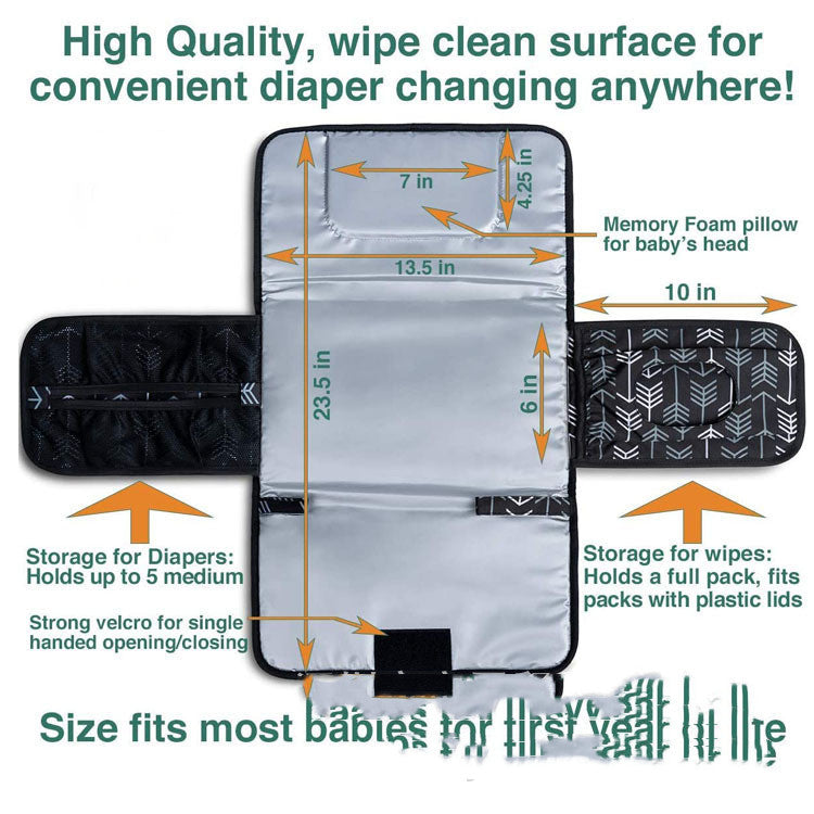 Travel-Friendly Baby Changing Pad